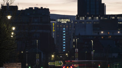 linen quarter hotels at night