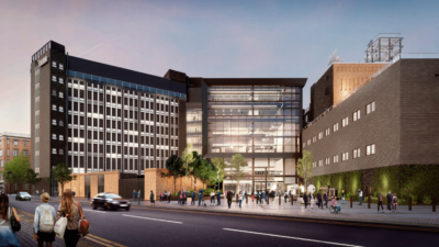 Illustrations show BBC Redevelopment