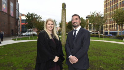 NI Water marks completion of £5m sewer upgrade & reopening of Bankmore Square Park