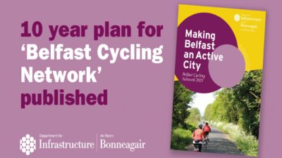 belfast cycle network graphic