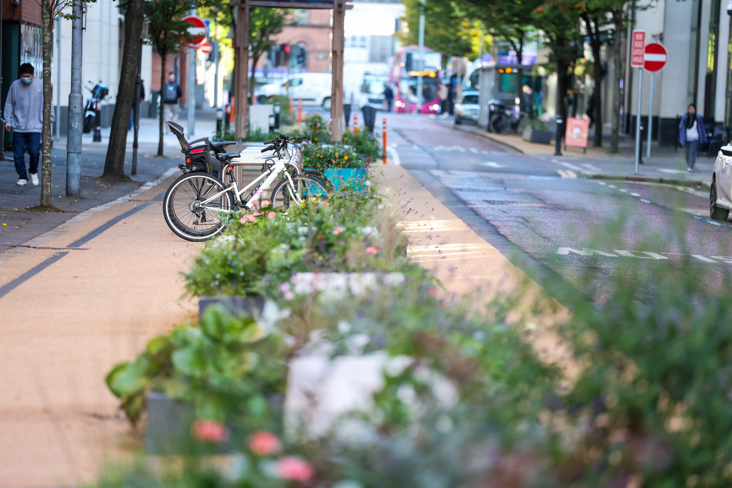 Linen Quarter Bike Racks