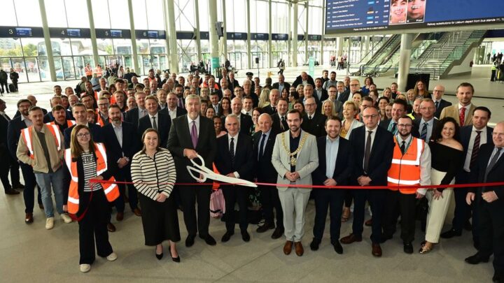 Belfast Grand Central Station opens its doors to the public