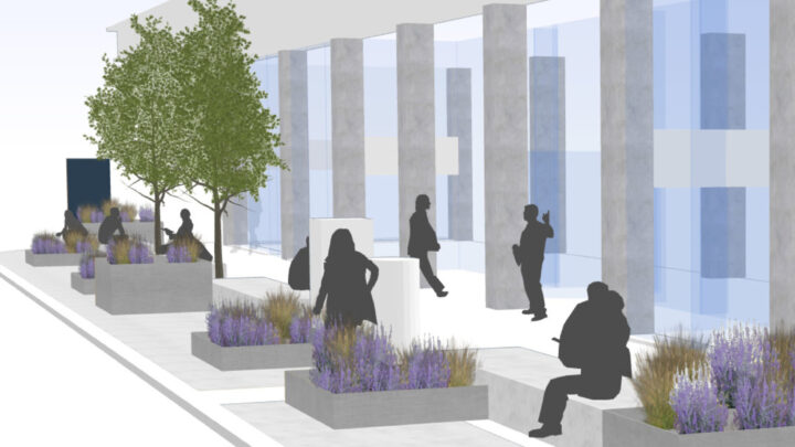 Bedford House Public Realm scheme