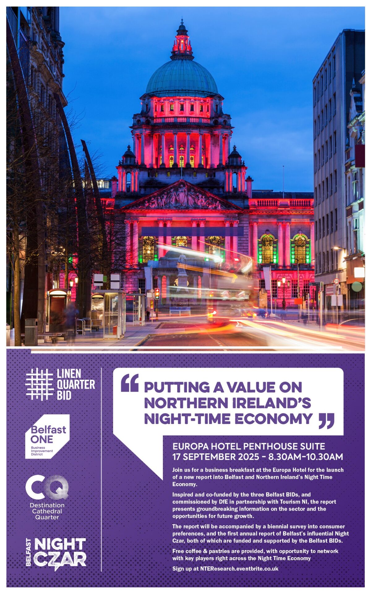 Putting A Value on NTE Event Poster