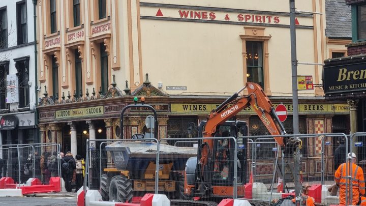 Installation of new pedestrian crossing on Great Victoria Street to commence