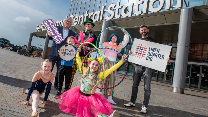 Festival of Fools unveils a dazzling array of International and local artists to fill Belfast City with laughter, silliness, and the tallest Unicycle in Ireland!