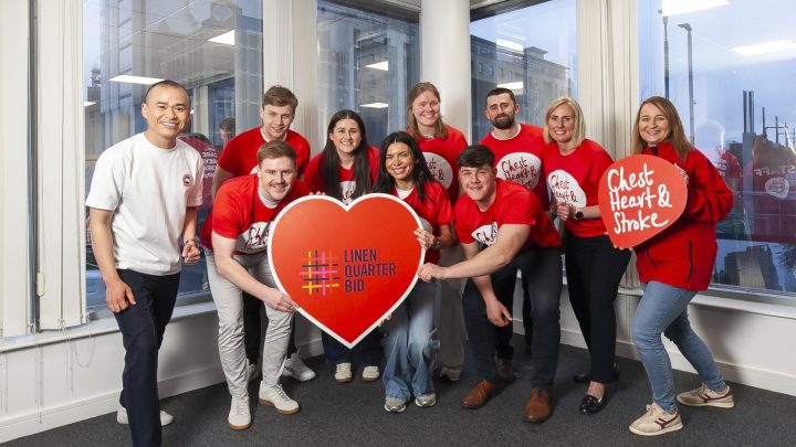 Meet the employees from across Linen Quarter  preparing to take part in the Belfast City Marathon and Relay