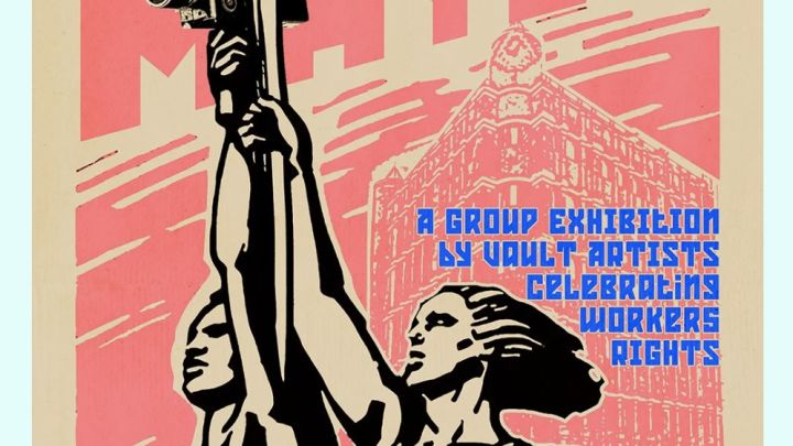 Vault Artist Studios launches new Linen Quarter artist workspaces & gallery with ‘Mayday Mayday’ show celebrating workers rights