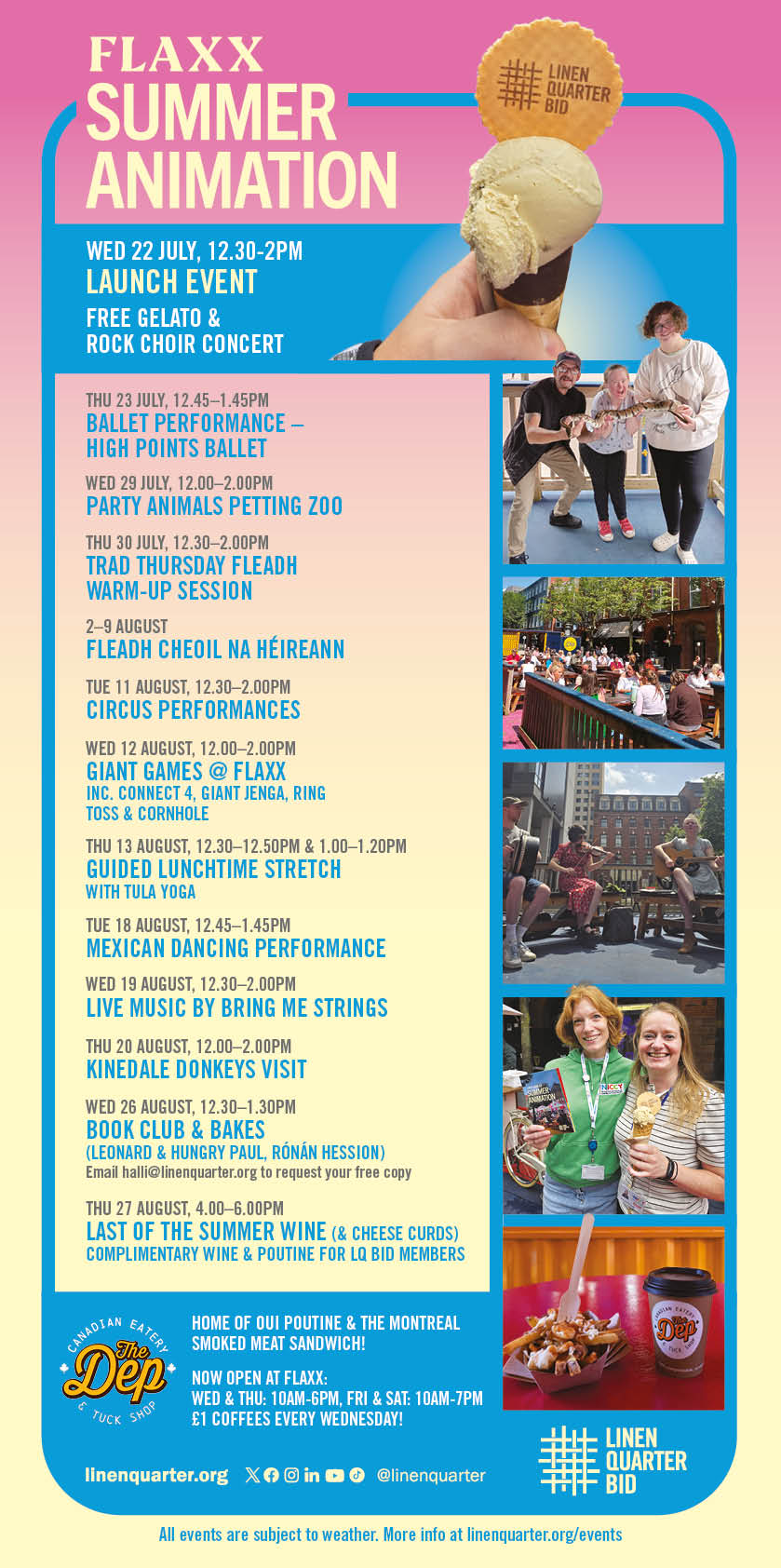 Flaxx Summer Programme